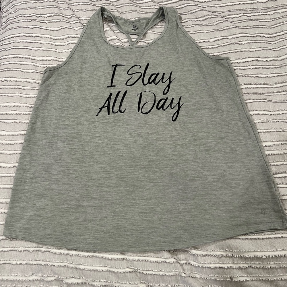 Champion racerback exercise tank top